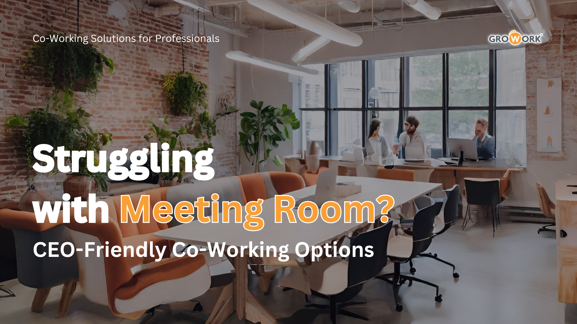 Struggling with Meeting Rooms? CEO-Friendly Coworking Options